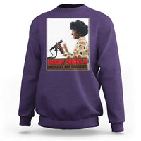 Shirley Chisholm Feminist Empowerment Sweatshirt Unbought And Unbossed
