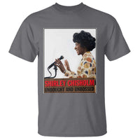Shirley Chisholm Feminist Empowerment T Shirt Unbought And Unbossed
