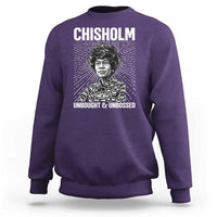 Shirley Chisholm Unbought And Unbossed Feminist Sweatshirt