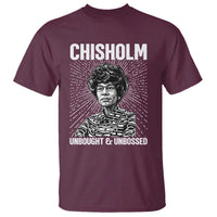 Shirley Chisholm Unbought And Unbossed Feminist T Shirt