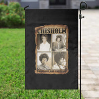 Vintage Shirley Chisholm Unbought And Unbossed Garden Flag Womens History Month