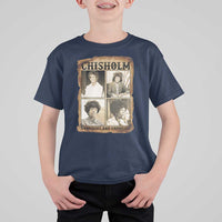 Vintage Shirley Chisholm Unbought And Unbossed T Shirt For Kid Womens History Month