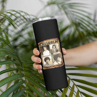 Vintage Shirley Chisholm Unbought And Unbossed Skinny Tumbler Womens History Month