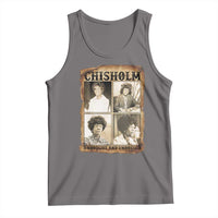 Vintage Shirley Chisholm Unbought And Unbossed Tank Top Womens History Month