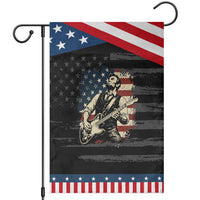 Vintage Abraham Lincoln Playing Electric Guitar Garden Flag Patriotic Rocker Gift