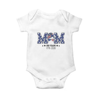 Patriotic Mothers Day Gift Baby Onesie USA 250 Years Celebration