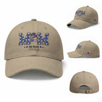 Patriotic Mothers Day Gift Baseball Cap USA 250 Years Celebration