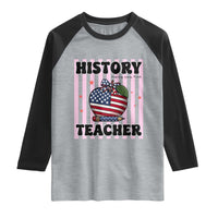 Inspiring Young Minds Teacher Raglan Shirt 250th Anniversary Educator Gift