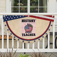 Inspiring Young Minds Teacher Patriotic Fan Flag 250th Anniversary Educator Gift