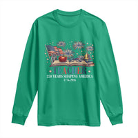 250 Years Shaping America Educator Long Sleeve Shirt America 250th Anniversary