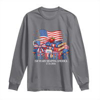250 Years Shaping America Anniversary Long Sleeve Shirt Proud Educator Gift