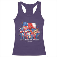 250 Years Shaping America Anniversary Racerback Tank Top Proud Educator Gift