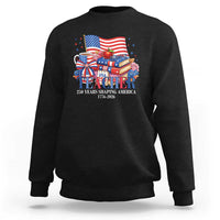 250 Years Shaping America Anniversary Sweatshirt Proud Educator Gift