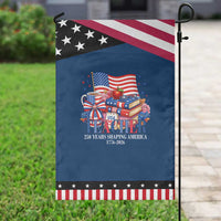 250 Years Shaping America Anniversary Patriotic Garden Flag Proud Educator Gift