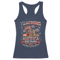 American Teacher Gift Racerback Tank Top Inspiring Young Minds 250th Anniversary