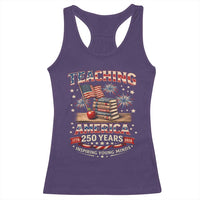 American Teacher Gift Racerback Tank Top Inspiring Young Minds 250th Anniversary