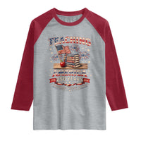American Teacher Gift Raglan Shirt Inspiring Young Minds 250th Anniversary