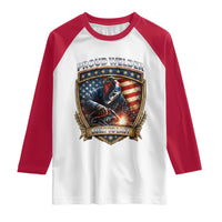 Built To Last Proud Welder Raglan Shirt Blue Collar American Dad Gift
