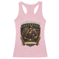Proud Welder Graphic Racerback Tank Top Built To Last Worker Gift