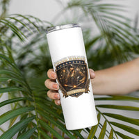 Proud Welder Graphic Skinny Tumbler Built To Last Worker Gift