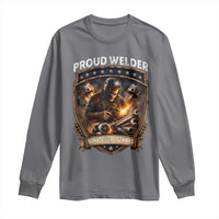 Proud Welder Whatever It Takes Long Sleeve Shirt Vintage Mechanic Workwear