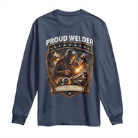 Proud Welder Whatever It Takes Long Sleeve Shirt Vintage Mechanic Workwear