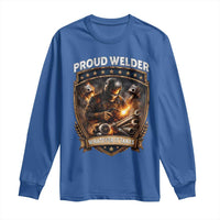 Proud Welder Whatever It Takes Long Sleeve Shirt Vintage Mechanic Workwear