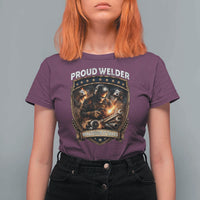 Proud Welder Whatever It Takes T Shirt For Women Vintage Mechanic Workwear