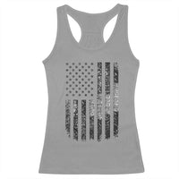 Husband Daddy Welder Hero Racerback Tank Top Patriotic Welding American Flag Graphic