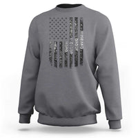 Husband Daddy Welder Hero Sweatshirt Patriotic Welding American Flag Graphic