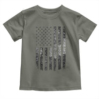 Husband Daddy Welder Hero Toddler T Shirt Patriotic Welding American Flag Graphic