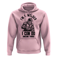 Funny Bigfoot Welder Hoodie I Can Do Amazing Things