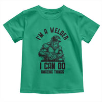 Funny Bigfoot Welder Toddler T Shirt I Can Do Amazing Things