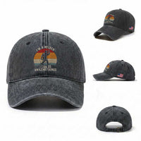 Funny Bigfoot Welding Gift Washed Cotton Baseball Cap I Can Do Amazing Things With A Welder