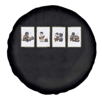 Silly Goose Pipeline Worker Spare Tire Cover Funny Welding Graphic Gift