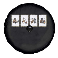 Silly Goose Pipeline Worker Spare Tire Cover Funny Welding Graphic Gift