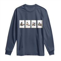Silly Goose Pipeline Worker Long Sleeve Shirt Funny Welding Graphic Gift