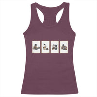 Silly Goose Pipeline Worker Racerback Tank Top Funny Welding Graphic Gift