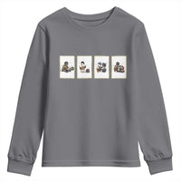 Silly Goose Pipeline Worker Youth Sweatshirt Funny Welding Graphic Gift