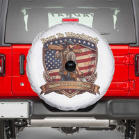 Proud American Woodworker Spare Tire Cover Born To Woodwork Patriotic Gift
