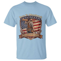 Proud American Woodworker T Shirt Born To Woodwork Patriotic Gift