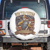American Construction Worker Spare Tire Cover Building America For 250 Years