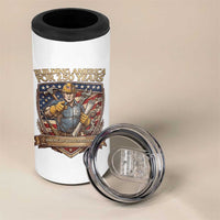 American Construction Worker 4 in 1 Can Cooler Tumbler Building America For 250 Years