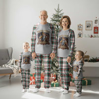 American Construction Worker Plaid Pajama Set Building America For 250 Years