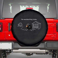 Funny Stickman Carpenter Spare Tire Cover No Woodworking Today
