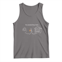 Funny Stickman Carpenter Tank Top No Woodworking Today