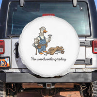 Funny Carpenter Duck Spare Tire Cover No Woodworking Today