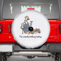 Funny Carpenter Duck Spare Tire Cover No Woodworking Today