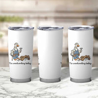 Funny Carpenter Duck Tumbler Cup No Woodworking Today