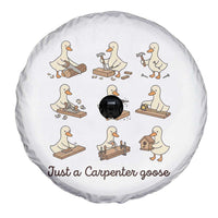 Funny Woodworker Graphic Spare Tire Cover Just A Carpenter Goose